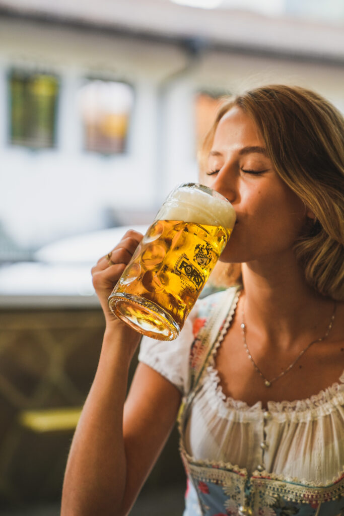 Eindrücke vom Biergarten